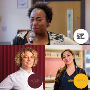 Mex Ibrahim, Sally Abe & Aida Khan: Speaking at the Restaurant & Takeaway Innovation Expo